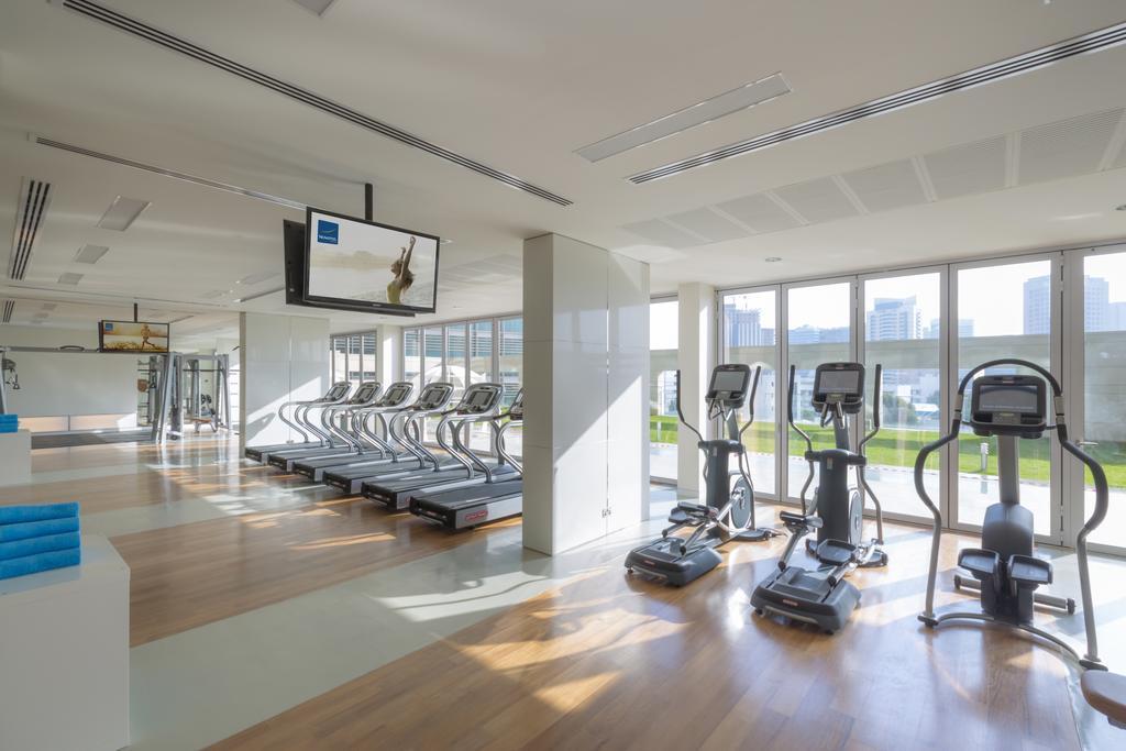 Novotel Abu Dhabi Al Bustan Esterno foto Fitness room